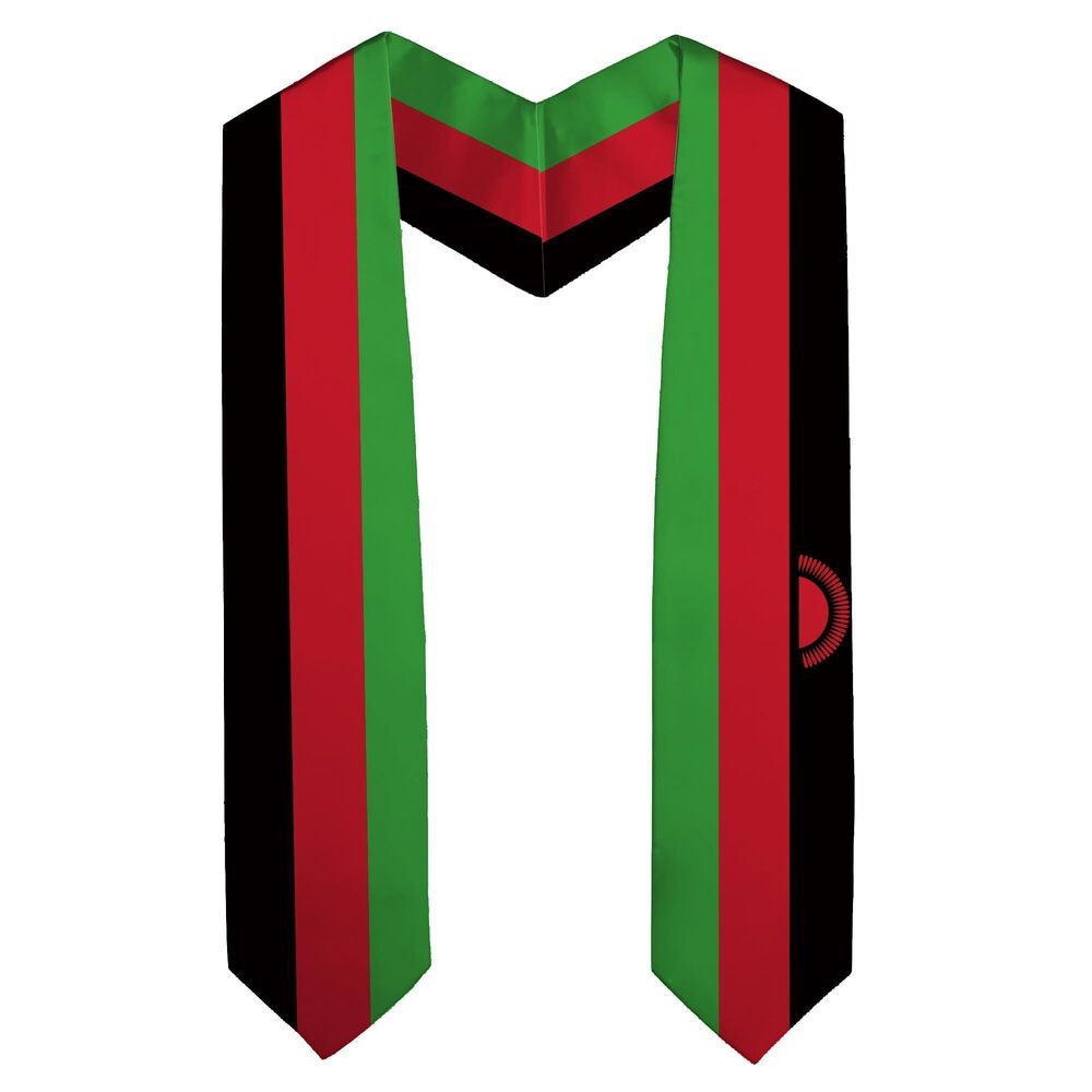 7244 National Flag Graduation Stole Embroidery Sash for Study Aboard